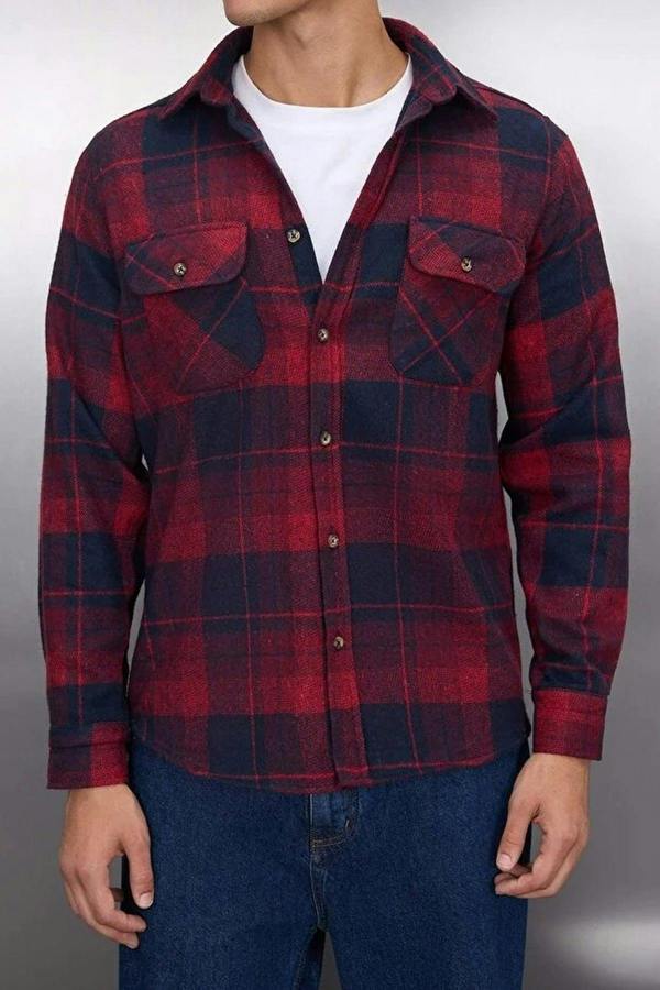 WOVCOR Double Pocket Lumberjack Argyle Men’s Shirt