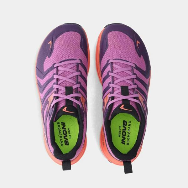 Inov8 Womens Trailtalon Max WIDE FIT Trail Running Trainers Shoes Purple