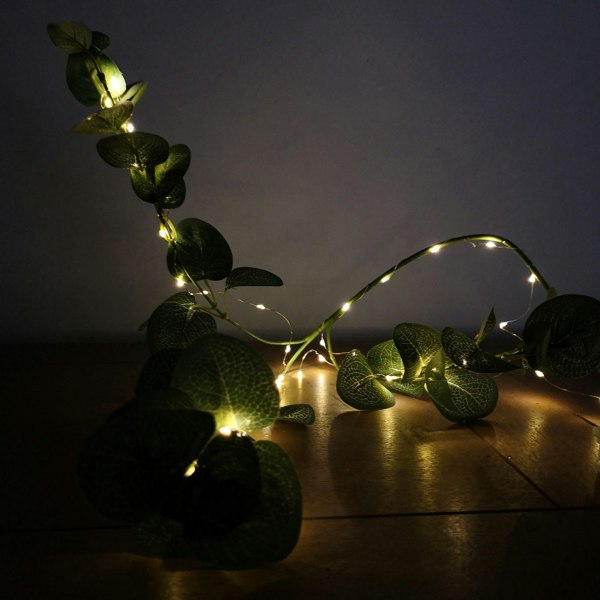Samuel Alexander 100 LED 5m Premier MicroBrights Indoor Outdoor Christmas Multi Function Battery Operated Lights with Timer on Pin Wire in Warm White