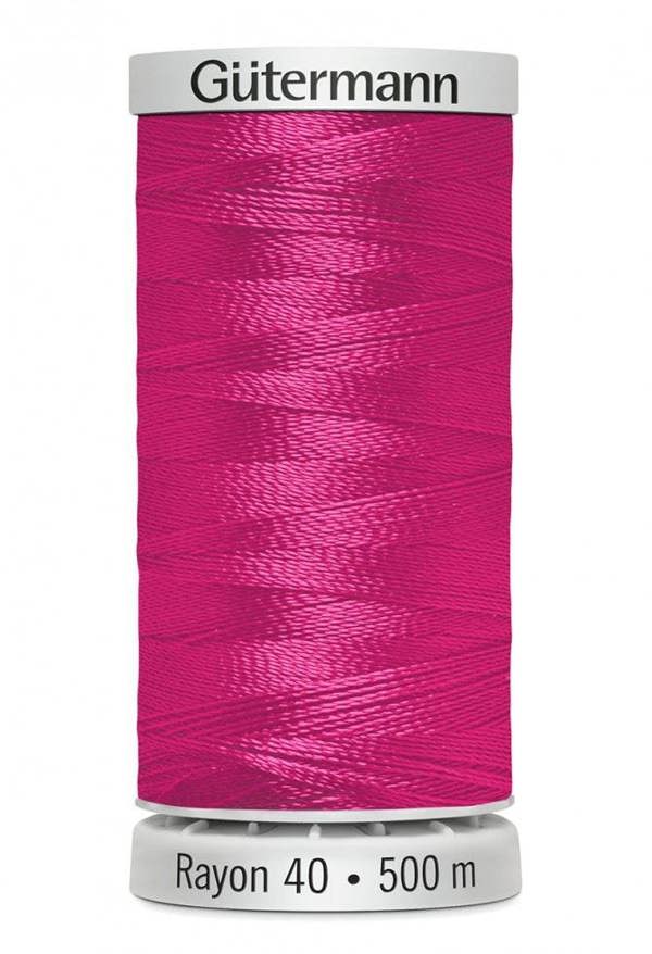 Gutermann No 40 Sulky Rayon Embroidery Thread 500m Rayon Thread Suitable For Embroidery