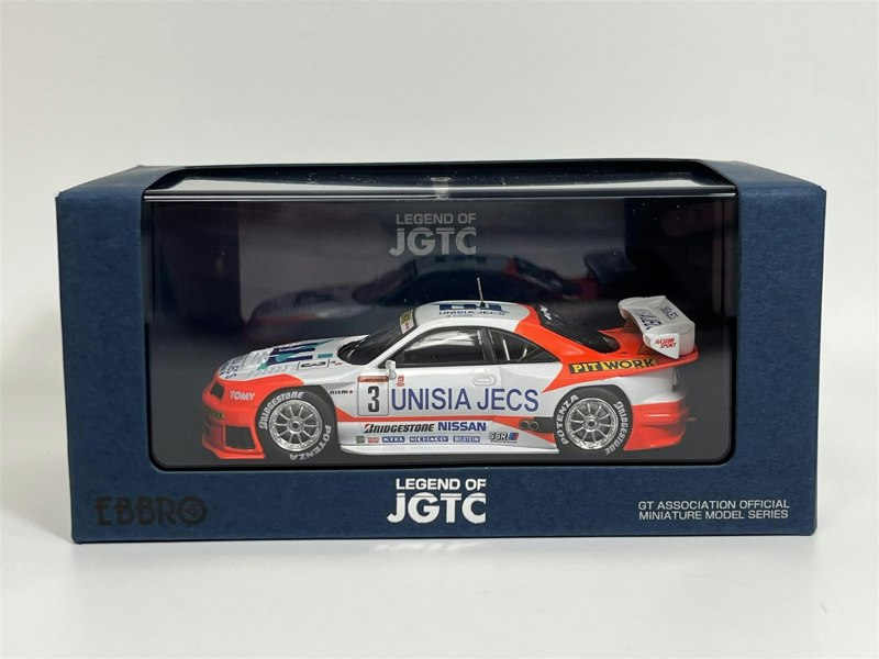 Ebbro Nissan Skyline R33 Unisi Jecs JGTC 1998 High Down Force #3 1:43 Ebbro 44255