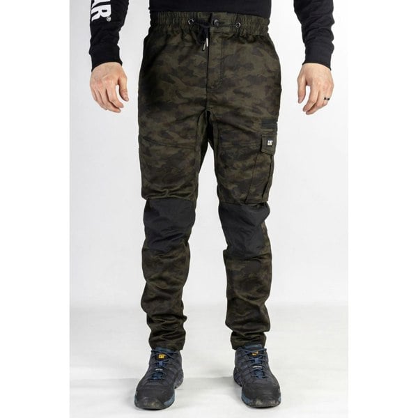 Caterpillar Dynamics Cotton Men's Outdoor Trousers - Green