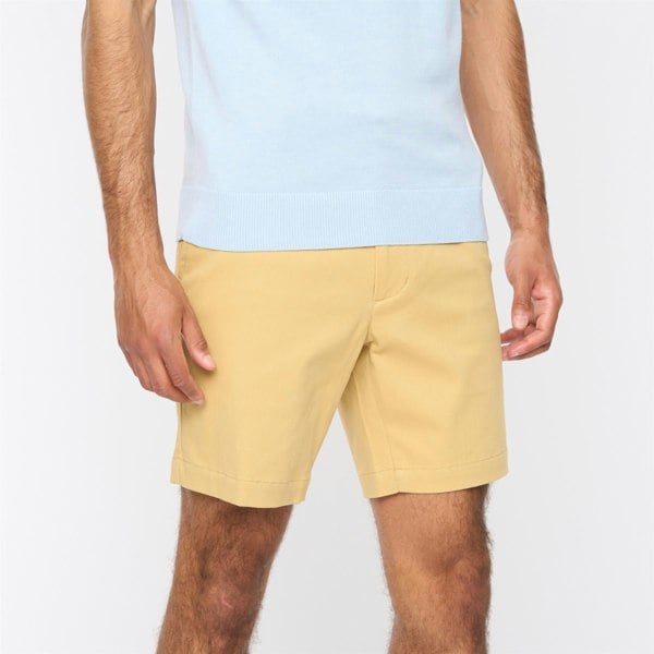 Gabicci V54GV01 Mens Cooper Stretch Twill Shorts Gabicci Vintage - BUTTER