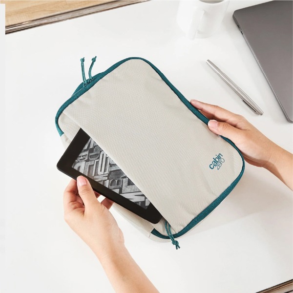 CabinZero Classic Tech Cube, Full Foam Padding and Clamshell Opening