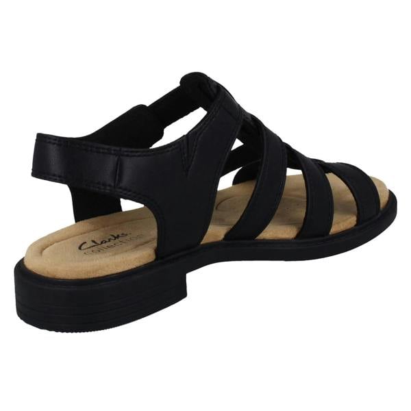 Clarks Ladies Clarks Collection Flat Sandals Trivanni Lux
