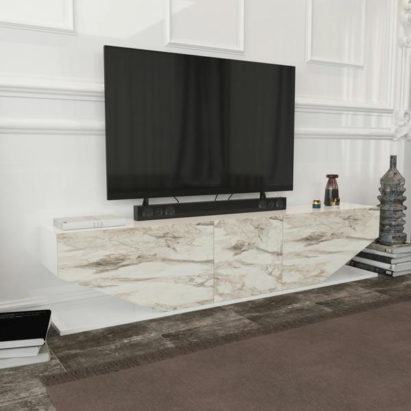 Decorotika Incia Modern Tv Stand TV Unit TV Cabinet for TV's up to 78"