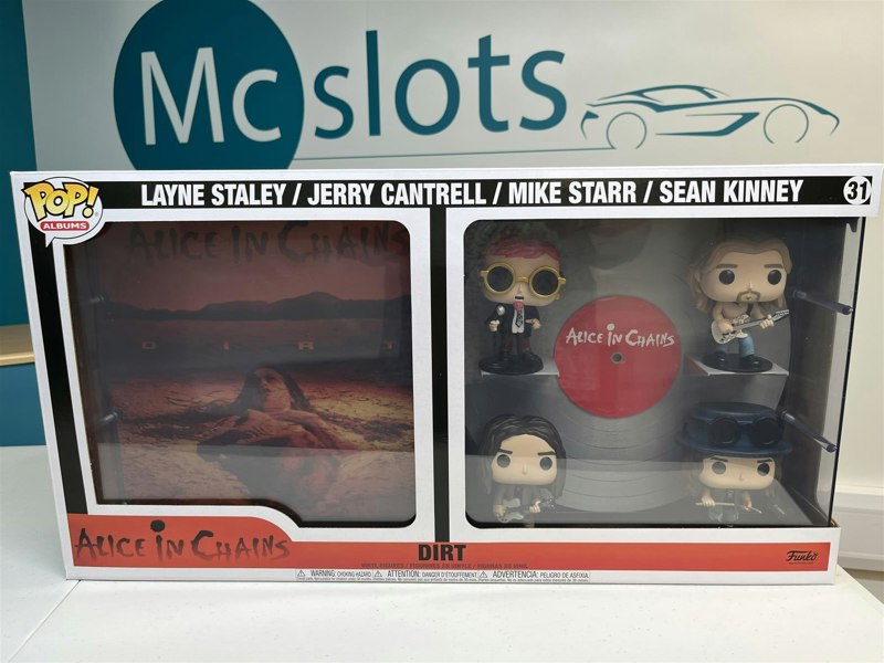 Funko Alice In Chains Dirt 4 Vinyl Figure Set Funko Pop Albums 31 61440