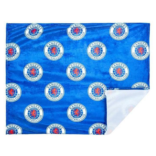 Rangers FC Flannel Fleece Blanket, Bedroom, Sports, Gift