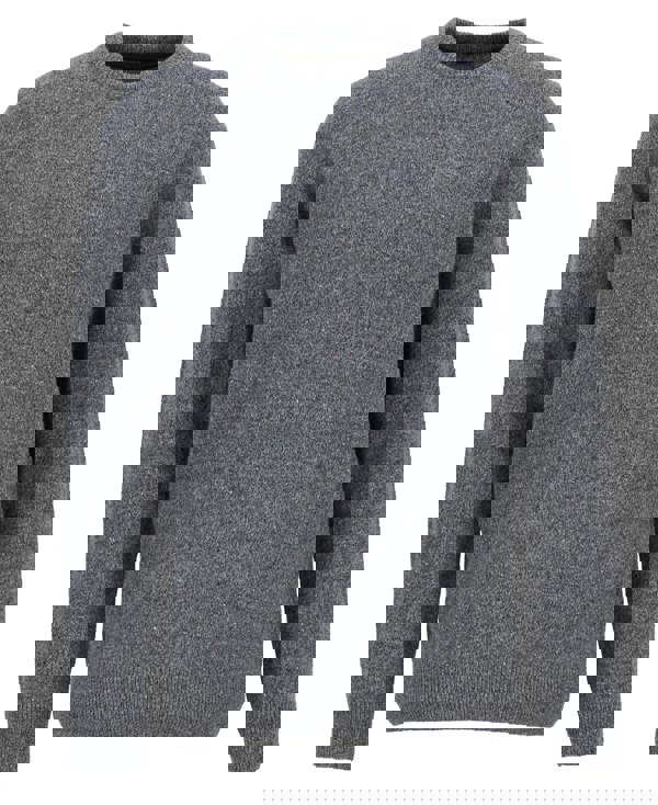 Barbour Tisbury Crew Neck Knitted Jumper - Classic Grey