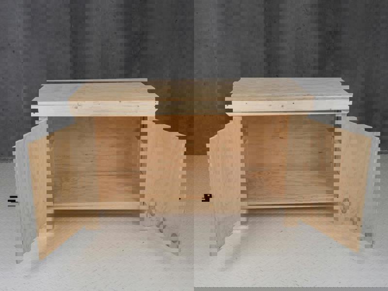 Arbor Garden Solutions Wooden Plywood Top Workbench With Lockable Cupboard (V.9)