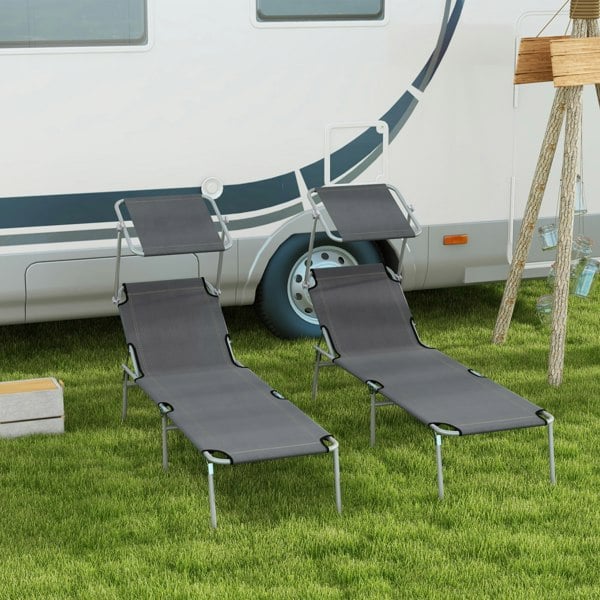 Sun Lounger Set