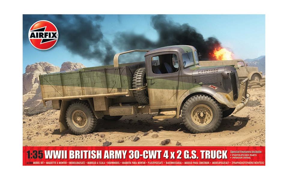 Airfix British WWII 30-cwt 4x2 GS Truck (1:35 Scale)