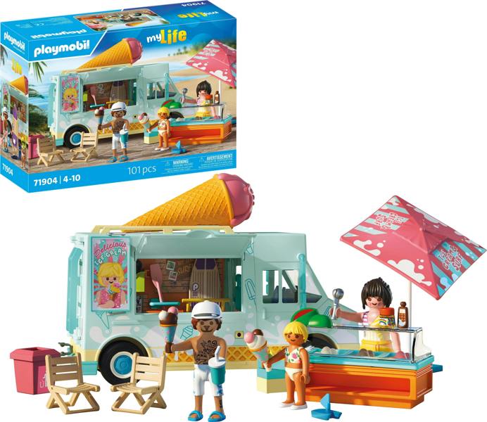 Playmobil My Life Ice Cream Truck with Surf Shop