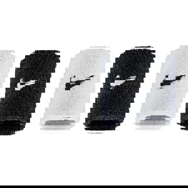 Nike Classic Swoosh Sweatband (Pack of 2) - Black/White - 