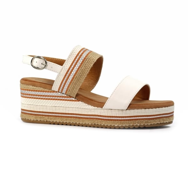 Lunar Womens Fay Sandals - White