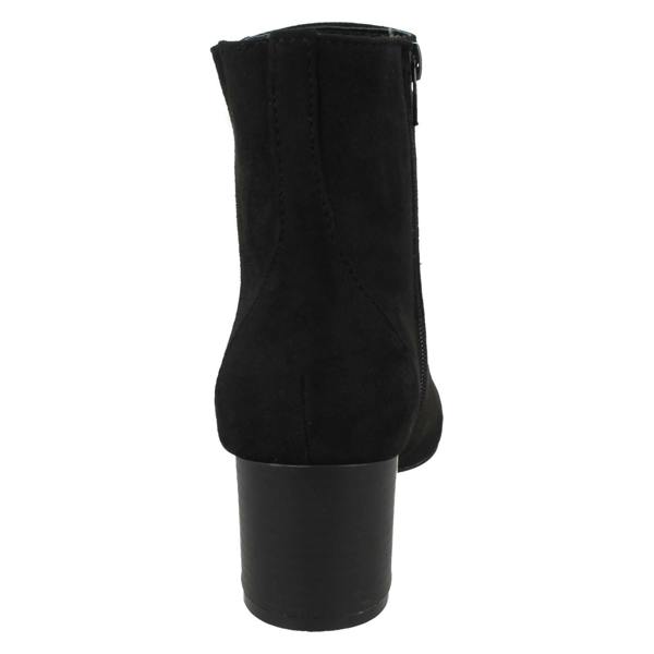 Spot On Ladies Spot On Block Heel Ankle Boot F51139