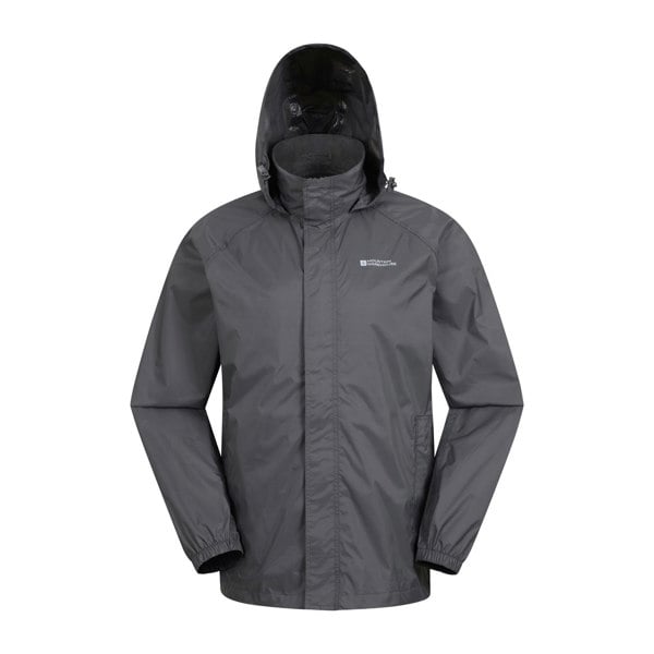 Mountain Warehouse Mens Pakka II Waterproof Jacket - Grey