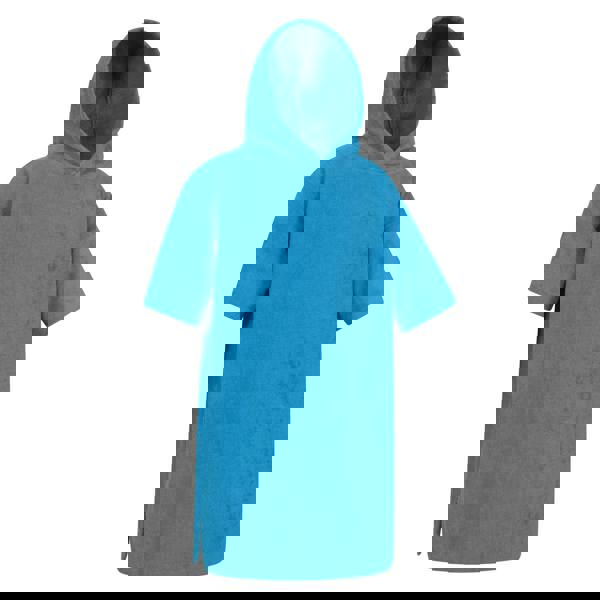 Mountain Warehouse Childrens/Kids Driftwood Hooded Towel - Blue - 