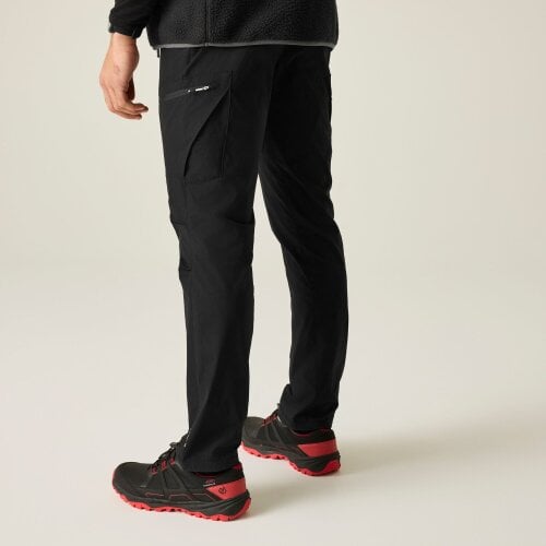 Dare 2b Mens Tuned In II Multi Pocket Walking Trousers - Black