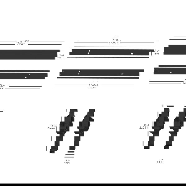 Sliding Door Hardware Kit