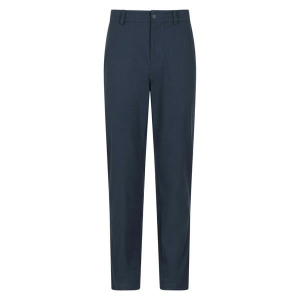 Mountain Warehouse Mens Nature Stretch Chino Trousers - Navy - 