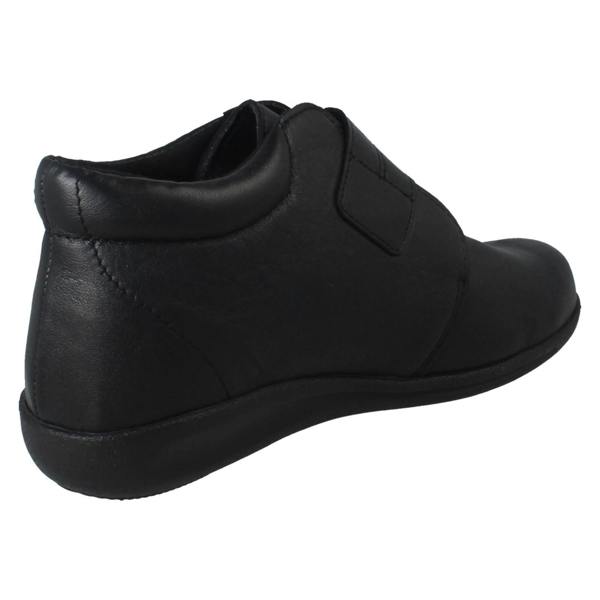 DB Shoes Ladies DB Shoes Hook and Loop Strap Casual Ankle Boots Ferry