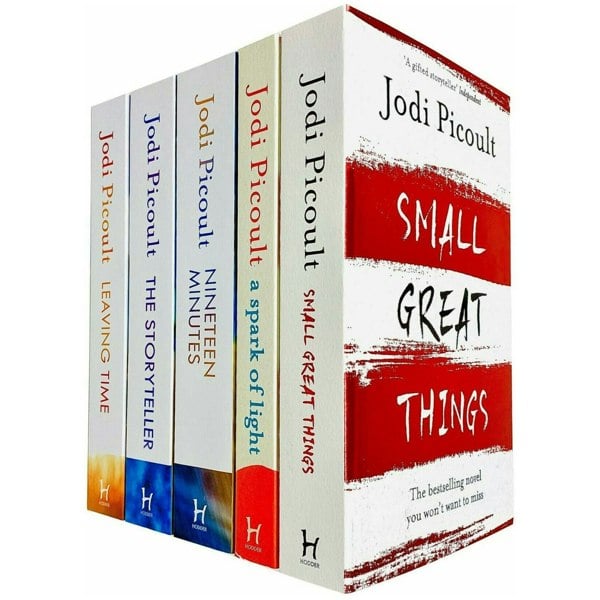 Jodi Picoult Collection 5 Books Set (Small Great Things, Nineteen Minutes, My Sister's Keeper, Wish You Were Here & Mad Honey)
