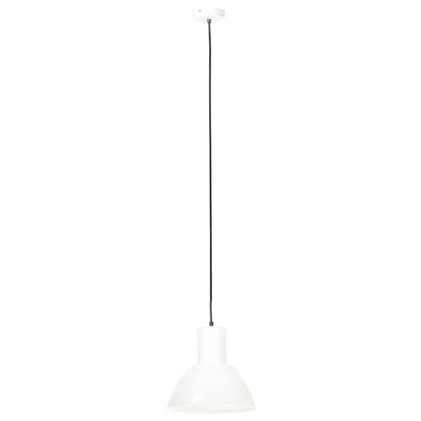 Berkfield Hanging Lamp 25 W White Round 28.5 cm E27