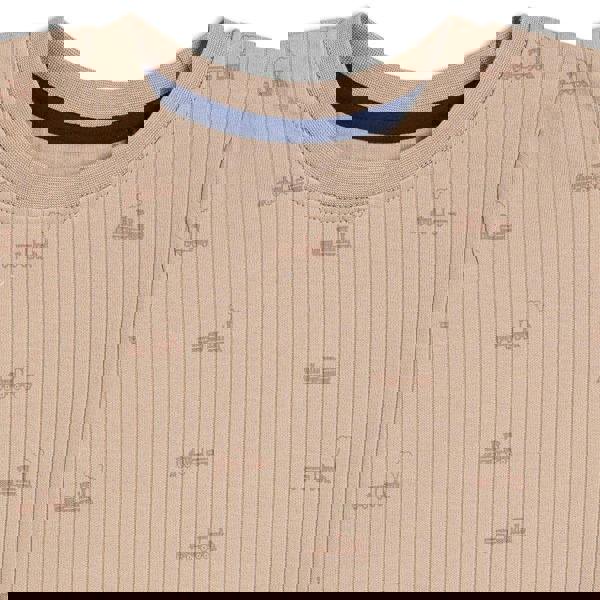 Baby Boys 3pk Printed T-Shirt, Multicolour - Minicuddles