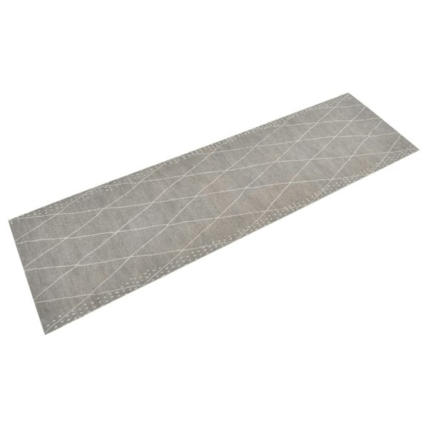 Berkfield Kitchen Rug Washable Rhombus 45x150 cm Velvet