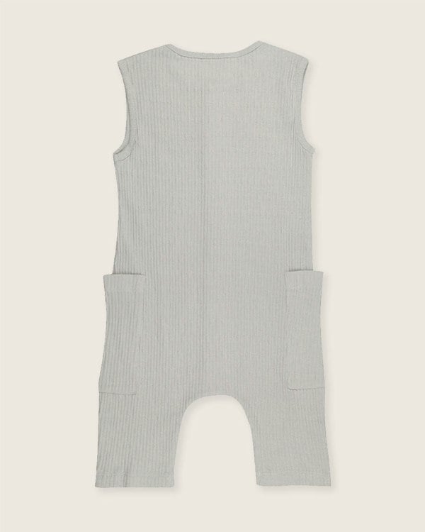Light Green Rib Playsuit - image 5