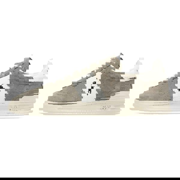 Polo Ralph Lauren Heritage Aera Suede Grey/White Trainers
