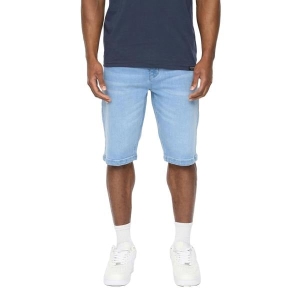 Crosshatch Mens Hammersmith Denim Shorts - Light Wash - 