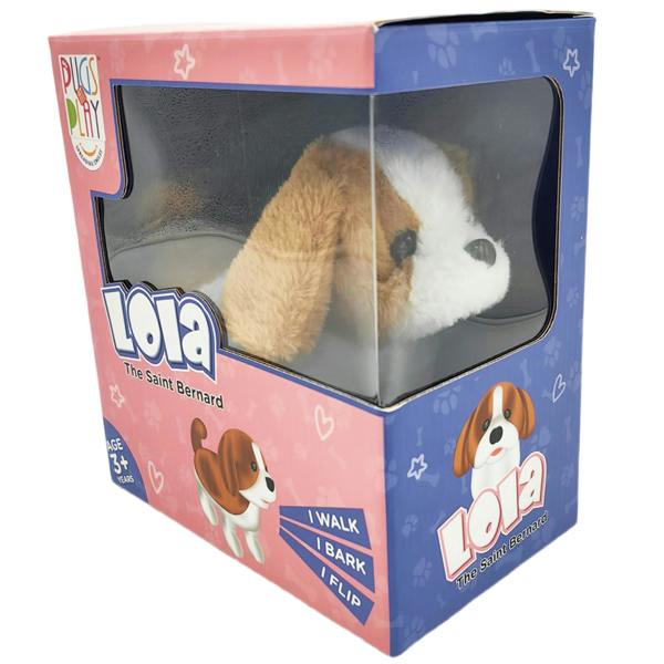 Pugs at Play Lola Flipping Dog Interactive Plush Toy
