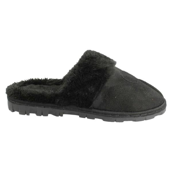 Spot On Ladies Spot On Textile Mule Slippers X2131