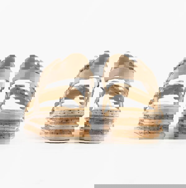 Rieker 62950-62 Womens Sandals - Beige