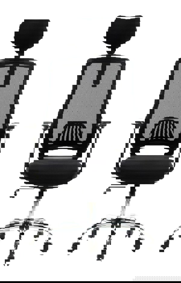 Dorel Home Florida Mesh Office Chair in Black