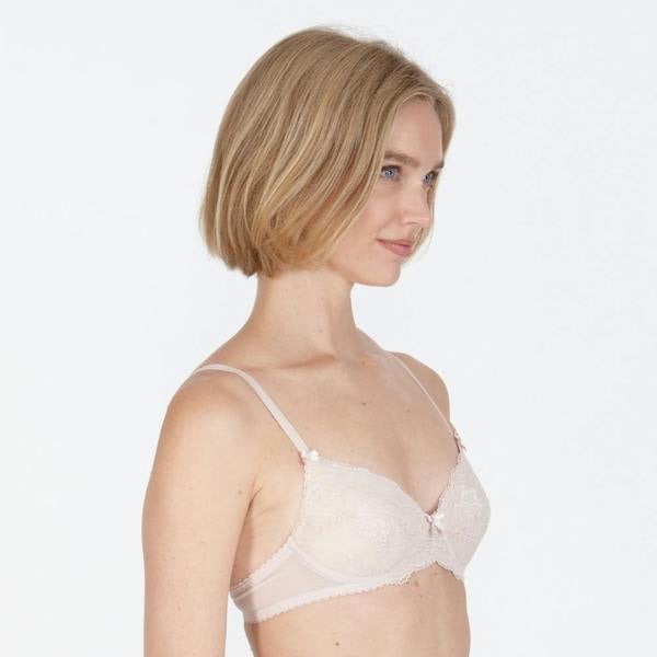 Peony Perfectly You bra – wire-free small cup lingerie with lace detail