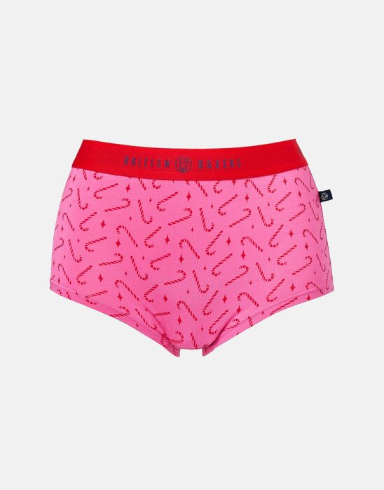 British Boxers Multipack! 4 Pairs of Women's Bamboo Hipster Boxer Briefs – Ding Dong Merrily