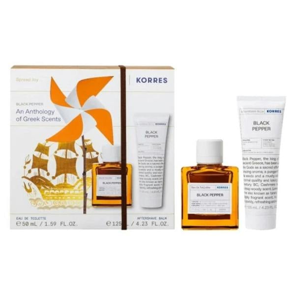 Korres Black Pepper Eau De Toilette Aftershave
