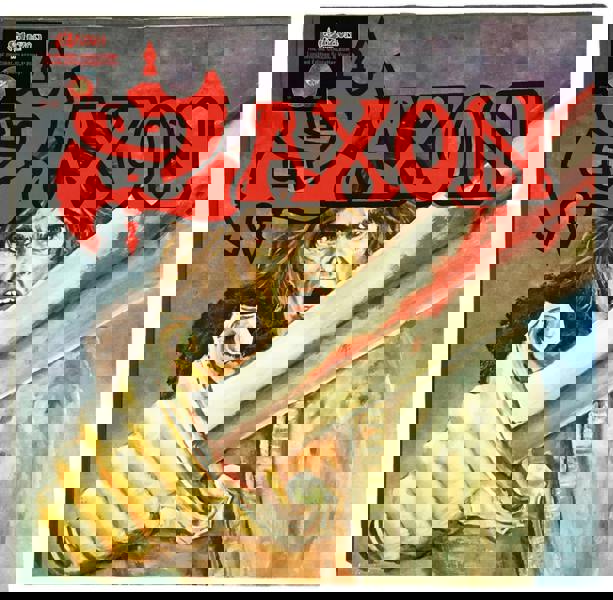 Saxon 'Saxon' Limited Edition Splatter LP Vinyl