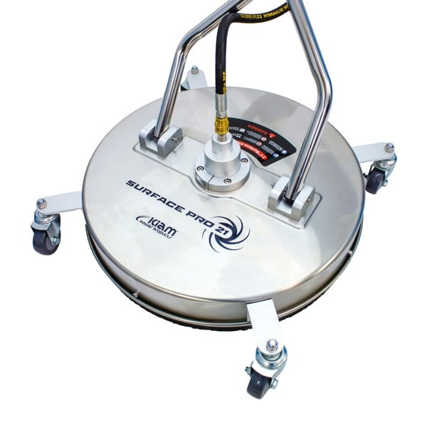 Kiam SurfacePro 21 Rotary Floor Cleaning Tool Steel Flat Surface Cleaner 21"