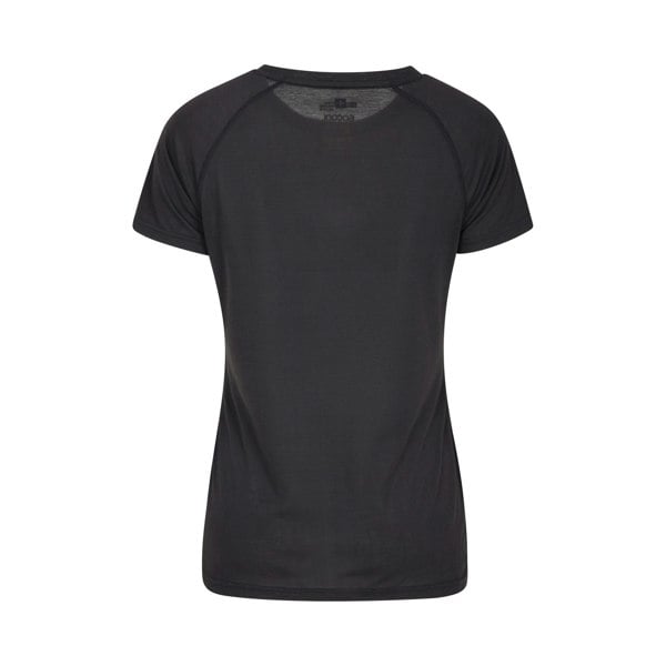 Mountain Warehouse Womens/Ladies Quick Dry T-Shirt - Black