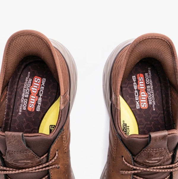 Skechers 210803/ACDB GARNER - NEWICK Mens Shoes Brown