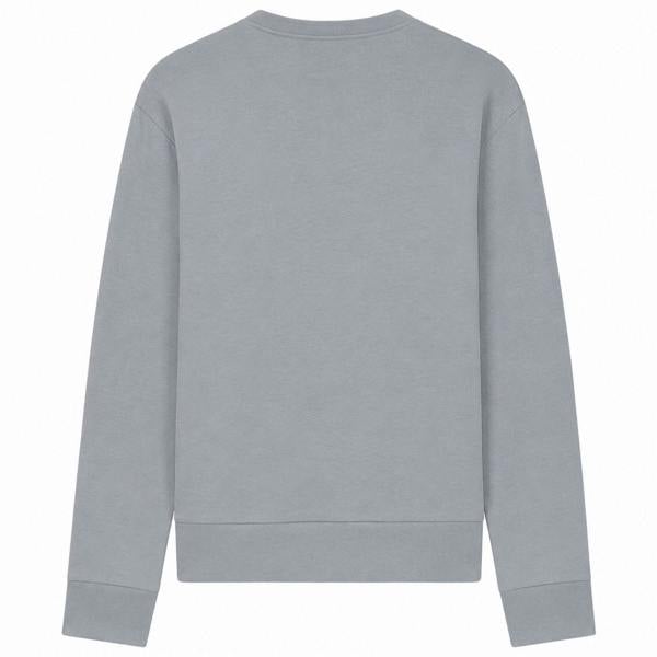 Boss Mens Signature Cotton Logo Sweatshirt - Dark Grey - 