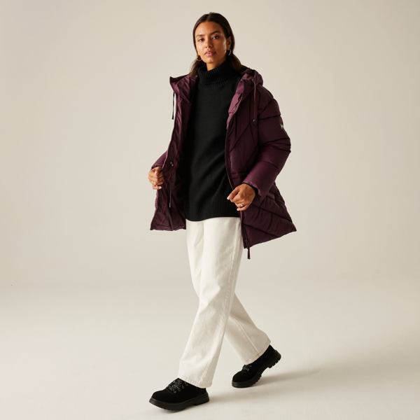 Regatta Womens Rusey Quilted Padded Jacket - Fig