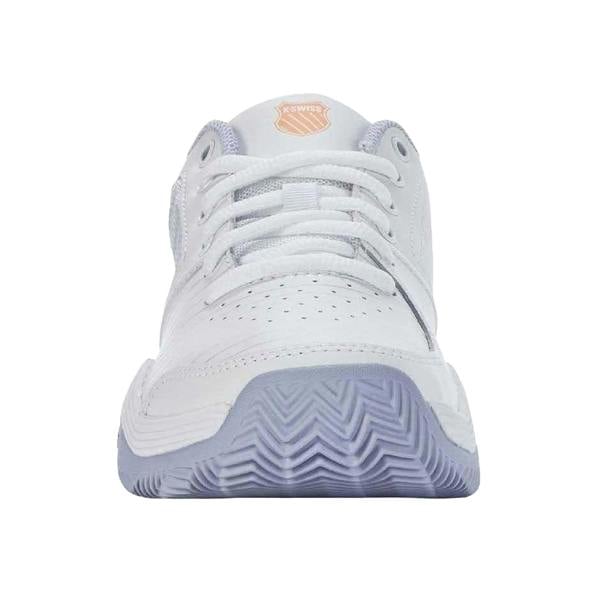 K-Swiss Womens/Ladies Court Express HB Synthetic Leather Tennis Shoes - White/Grey - 
