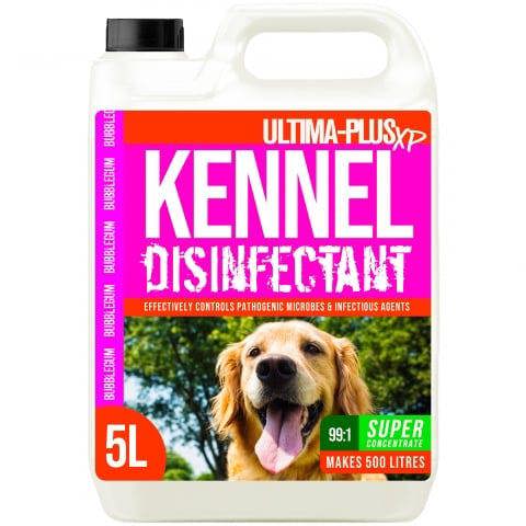 Ultima Plus XP ULTIMA-PLUS XP Kennel Kleen - Disinfectant, Cleaner, Sanitiser & Deodoriser - Concentrated Formula Kennel Cleaner Bubblegum