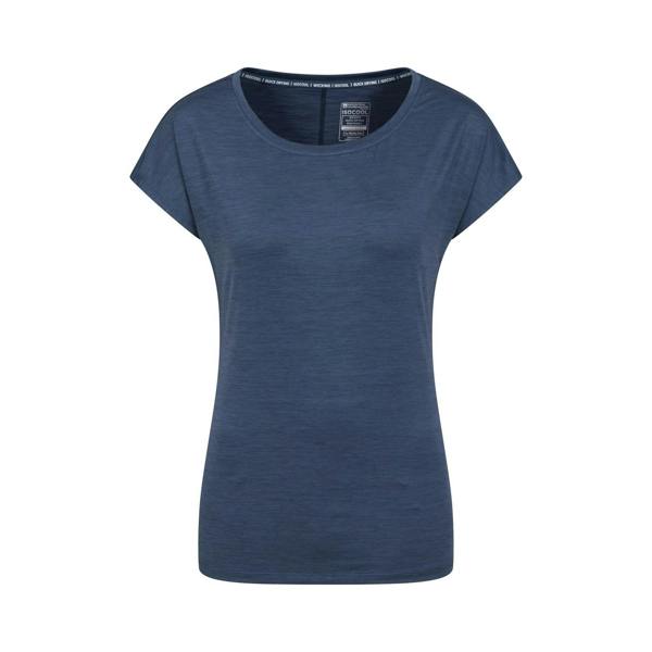 Mountain Warehouse Womens/Ladies Panna II UV Protection Loose T-Shirt - Navy - 