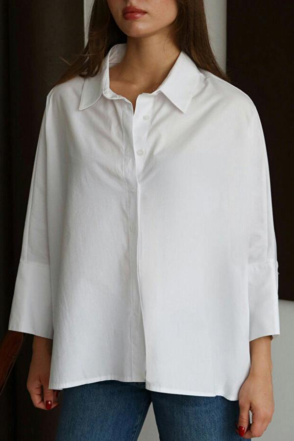 WOVCOR Oversize Woven Shirt